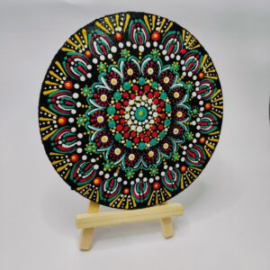 Radiant Harmony Dot Mandala